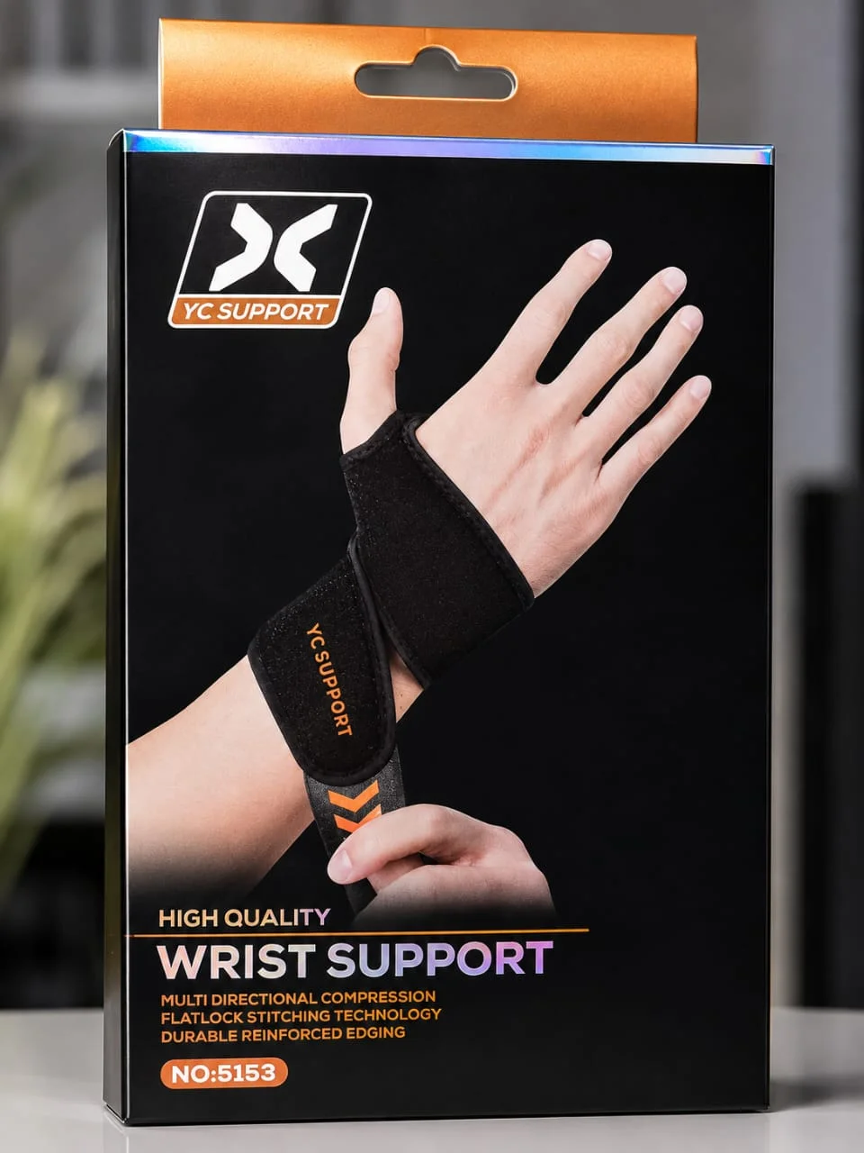 Attelle de poignet avec sangle de maintien – YC Support N°5153