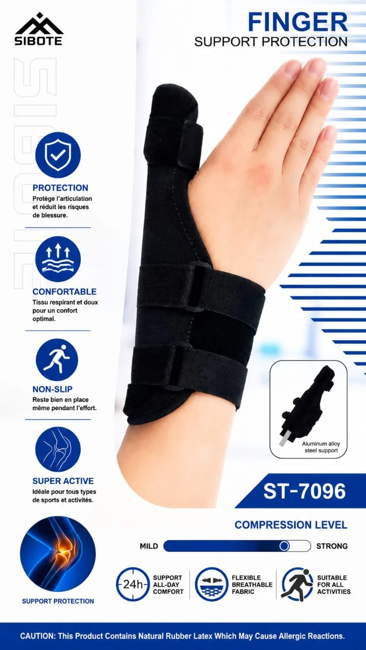 Attelle d'Immobilisation Pouce & Poignet – Sibote (Réf: ST-7...